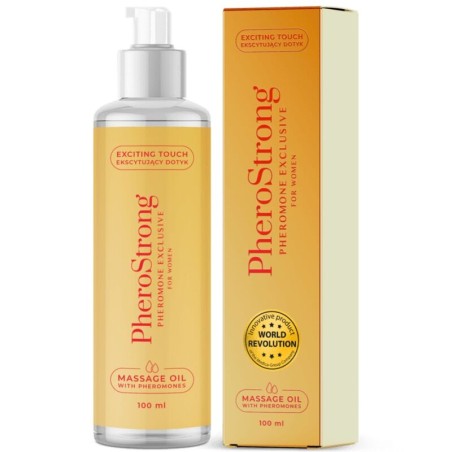 PHEROSTRONG - HUILE DE MASSAGE EXCLUSIVE POUR FEMMES 100 ML PHEROSTRONG - HUILE DE MASSAGE EXCLUSIVE POUR FEMMES 100 ML