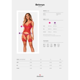 Belovya corset Rouge XL/XXL Belovya corset Rouge XL/XXL