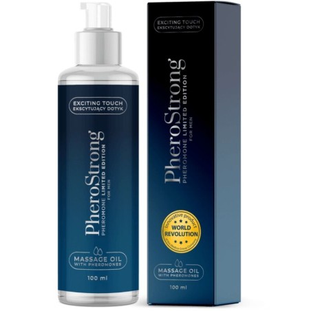 PHEROSTRONG - HUILE DE MASSAGE ÉDITION LIMITÉE POUR HOMME 100 ML PHEROSTRONG - HUILE DE MASSAGE ÉDITION LIMITÉE POUR HOMME 100 ML