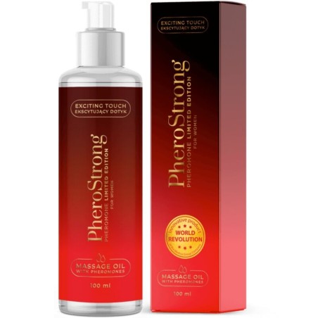 PHEROSTRONG - HUILE DE MASSAGE ÉDITION LIMITÉE POUR FEMME 100 ML PHEROSTRONG - HUILE DE MASSAGE ÉDITION LIMITÉE POUR FEMME 100 ML