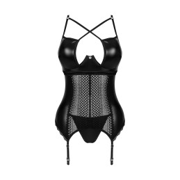 Norides Corset et string - noir M/L