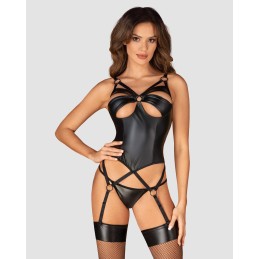 Armares guépiére et string - Noir XL/XXL