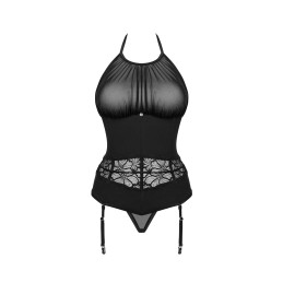 Serafia guépiére et string - Noir M/L
