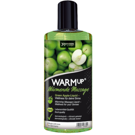 JOYDIVISION WARMUP - HUILE DE MASSAGE POMME VERTE - 150 ML JOYDIVISION WARMUP - HUILE DE MASSAGE POMME VERTE - 150 ML