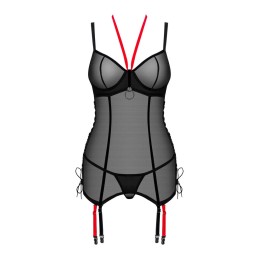 Glandez guépiére et string - Noir XL/XXL