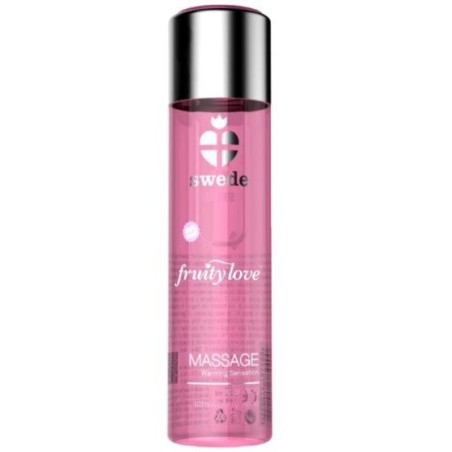 SWEDE - FRUITY LOVE HUILE EFFET CHALEUR FRAISES AU CHAMPAGNE 60 ML SWEDE - FRUITY LOVE HUILE EFFET CHALEUR FRAISES AU CHAMPAGNE 60 ML