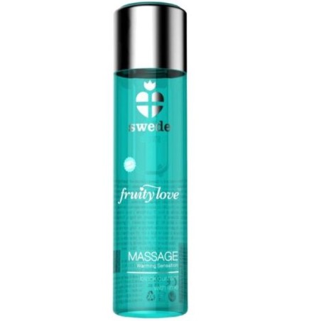 SWEDE - FRUITY LOVE HUILE DE MASSAGE EFFET CHAUFFANT CASSIS ET CITRON VERT 60 ML SWEDE - FRUITY LOVE HUILE DE MASSAGE EFFET CHAUFFANT CASSIS ET CITRON VERT 60 ML