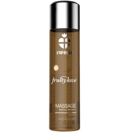 SWEDE - FRUITY LOVE EFFET CHAUFFANT HUILE DE MASSAGE CHOCOLAT NOIR INTENSE 60 ML SWEDE - FRUITY LOVE EFFET CHAUFFANT HUILE DE MASSAGE CHOCOLAT NOIR INTENSE 60 ML
