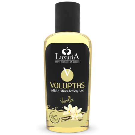 INTIMATELINE LUXURIA - VOLUPTAS GEL DE MASSAGE COMESTIBLE EFFET CHAUFFANT - VANILLE 100 ML INTIMATELINE LUXURIA - VOLUPTAS GEL DE MASSAGE COMESTIBLE EFFET CHAUFFANT - VANILLE 100 ML