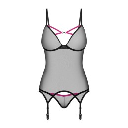 Novenes corset et string - Noir XL/XXL