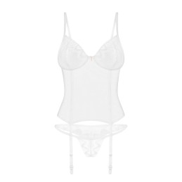 Alissium corset et string - Blancs XL/XXL Alissium corset et string - Blancs XL/XXL