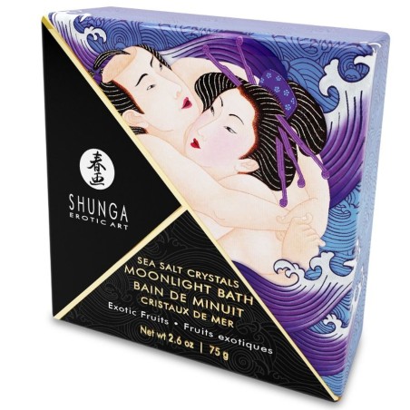 SHUNGA - SELS DE BAIN A GOÛT VIOLET EXOTIQUE 75 GR SHUNGA - SELS DE BAIN A GOÛT VIOLET EXOTIQUE 75 GR