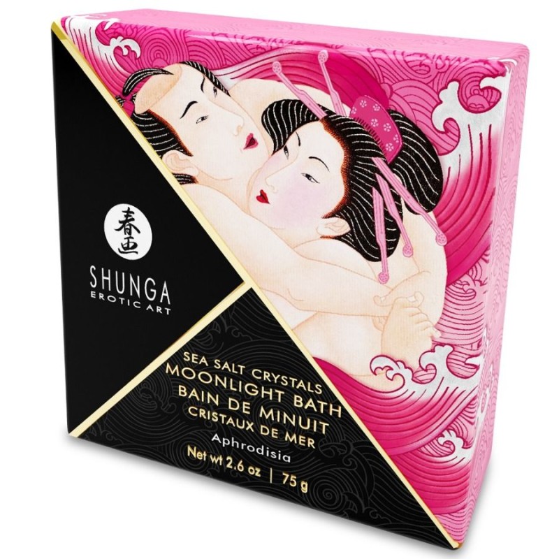SHUNGA - SELS DE BAIN PARFUMÉS APHRODISIA 75 GR SHUNGA - SELS DE BAIN PARFUMÉS APHRODISIA 75 GR