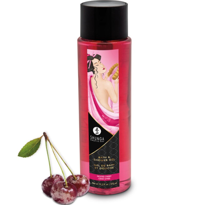 SHUNGA - GEL BAIN & DOUCHE CERISE GIVRÉE 370 ML SHUNGA - GEL BAIN & DOUCHE CERISE GIVRÉE 370 ML