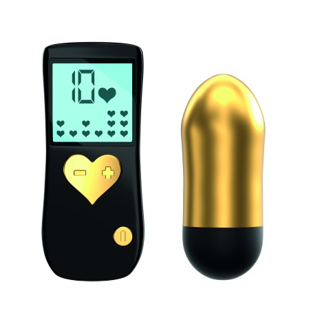 Oeuf Vibrant Cry Baby - Noir et Or  - Love to Love - Vibrateurs