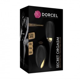 Oeuf Vibrant Dorcel Secret Orgasm - Noir et Or Taille unique Oeuf Vibrant Dorcel Secret Orgasm - Noir et Or Taille unique