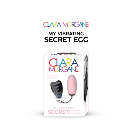 My vibrating secret egg - Rose Taille unique - Clara Morgane - Vibrateurs
