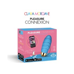 Pleasure connexion bleu - Oeuf vibrant Taille unique - Clara Morgane - Vibrateurs