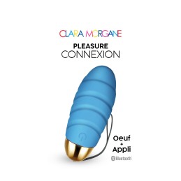 Pleasure connexion bleu - Oeuf vibrant Taille unique - Clara Morgane - Vibrateurs