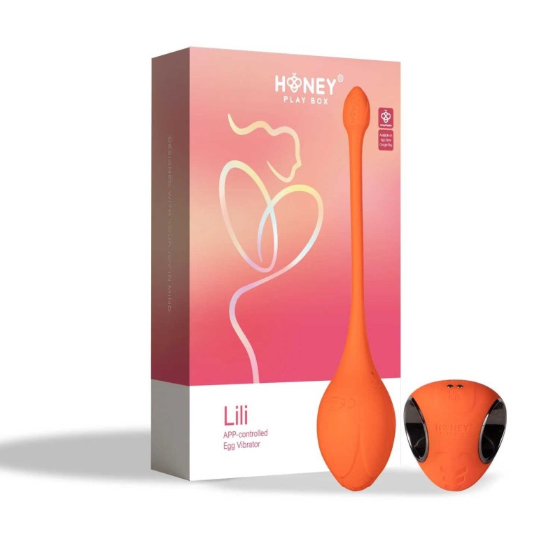 Lili - Oeuf vibrant contrélé par application - Honey Play box - Vibrateurs Lili - Oeuf vibrant contrélé par application - Honey Play box - Vibrateurs