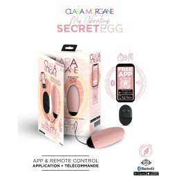 My vibrating secret egg - Rose Taille unique - Clara Morgane - Vibrateurs