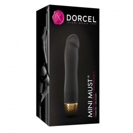 Vibromasseur Dorcel Must Mini 12,5 cm - Noir et Or Taille unique