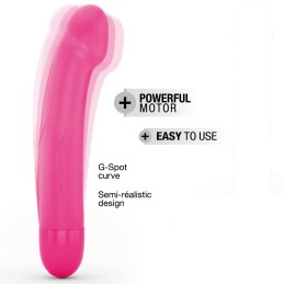Vibromasseur Real Vibration M 22 cm 2.0 - Rose Taille unique