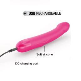 Vibromasseur Real Vibration M 22 cm 2.0 - Rose Taille unique
