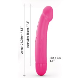 Vibromasseur Real Vibration M 22 cm 2.0 - Rose Taille unique