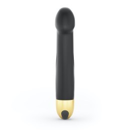 Vibromasseur Real Vibration M 22 cm 2.0 - Noir et Or Taille unique - Dorcel - Vibrateurs