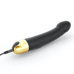 Vibromasseur Real Vibration M 22 cm 2.0 - Noir et Or Taille unique
