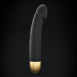 Vibromasseur Real Vibration M 22 cm 2.0 - Noir et Or Taille unique