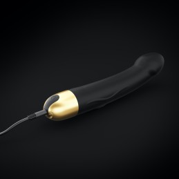Vibromasseur Real Vibration M 22 cm 2.0 - Noir et Or Taille unique