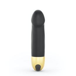 Vibromasseur Real Vibration S 16 cm 2.0 - Noir et Or Taille unique - Dorcel - Vibrateurs