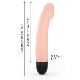 Vibromasseur Real Vibration M 22 cm 2.0 - Chair Taille unique Vibromasseur Real Vibration M 22 cm 2.0 - Chair Taille unique