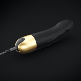 Vibromasseur Real Vibration S 16 cm 2.0 - Noir et Or Taille unique