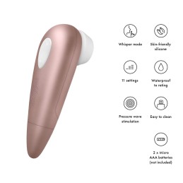Stimulateur Satisfyer Number One - Or rose Stimulateur Satisfyer Number One - Or rose