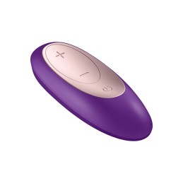 Stimulateur pour couple Satisfyer Double Plus Remote - Violet