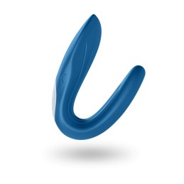 Stimulateur pour couple Satisfyer Double Whale - Bleu Stimulateur pour couple Satisfyer Double Whale - Bleu