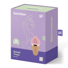 Stimulateur Satisfyer Sweet Treat - Rose  - Satisfyer - Vibrateurs
