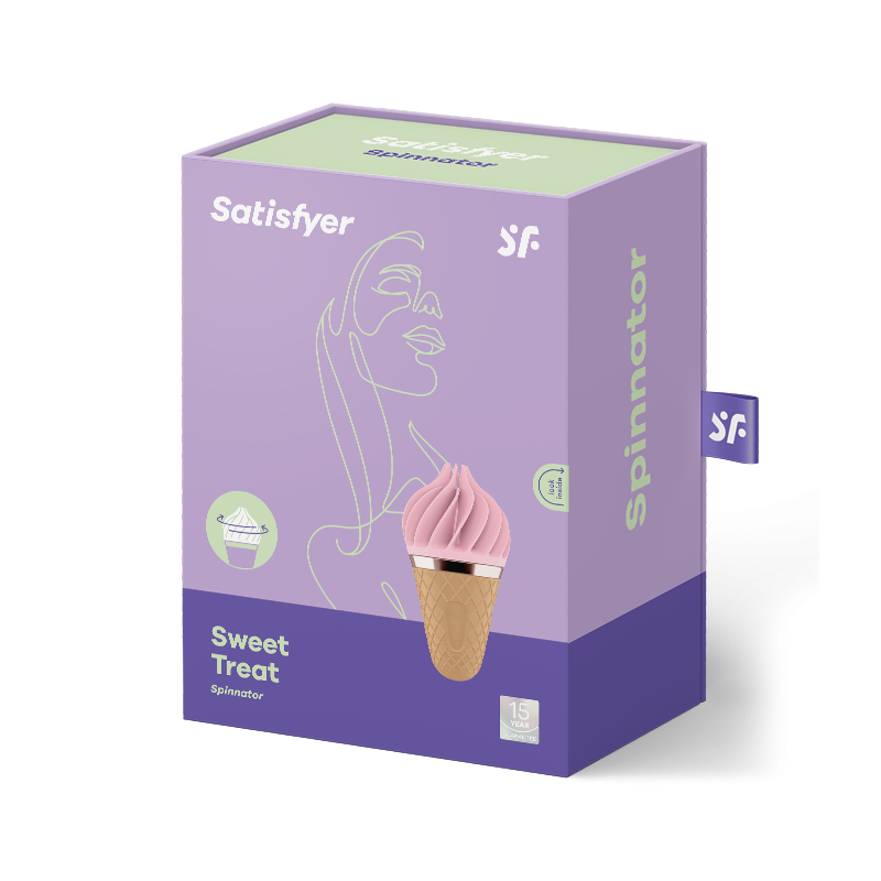 Stimulateur Satisfyer Sweet Treat - Rose  - Satisfyer - Vibrateurs Stimulateur Satisfyer Sweet Treat - Rose  - Satisfyer - Vibrateurs