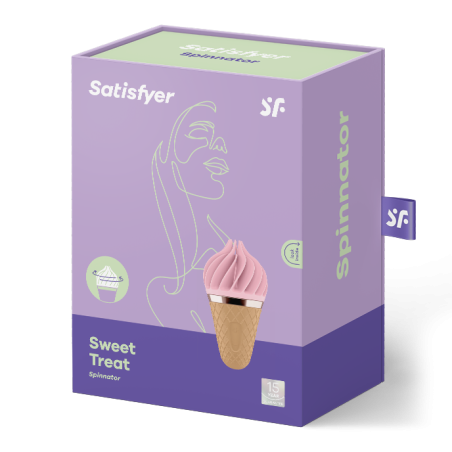 Stimulateur Satisfyer Sweet Treat - Rose  - Satisfyer - Vibrateurs Stimulateur Satisfyer Sweet Treat - Rose  - Satisfyer - Vibrateurs