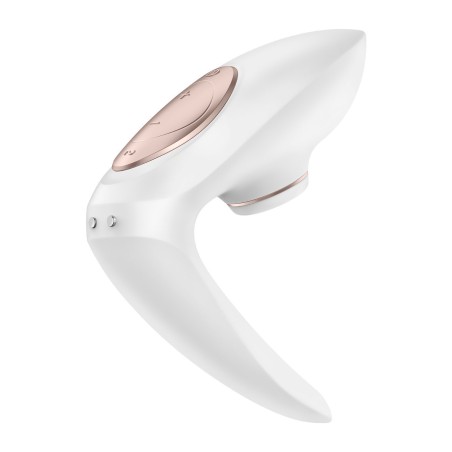 Stimulateur vibromasseur Satisfyer Pro 4 Couples - Blanc et Or rose  - Satisfyer - Vibrateurs Stimulateur vibromasseur Satisfyer Pro 4 Couples - Blanc et Or rose  - Satisfyer - Vibrateurs