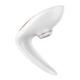 Stimulateur vibromasseur Satisfyer Pro 4 Couples - Blanc et Or rose  - Satisfyer - Vibrateurs