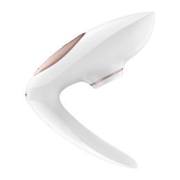 Stimulateur vibromasseur Satisfyer Pro 4 Couples - Blanc et Or rose Stimulateur vibromasseur Satisfyer Pro 4 Couples - Blanc et Or rose