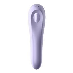 Stimulateur vibromasseur connecté Satisfyer Dual Pleasure - Mauve