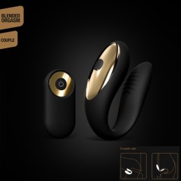 Stimulateur Perfect Lover - Noir et Or Taille unique - Dorcel - Vibrateurs