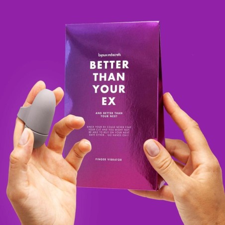 Stimulateur bague vibrante - Better than your ex - Clitherapy  - Bijoux Indiscrets - Vibrateurs