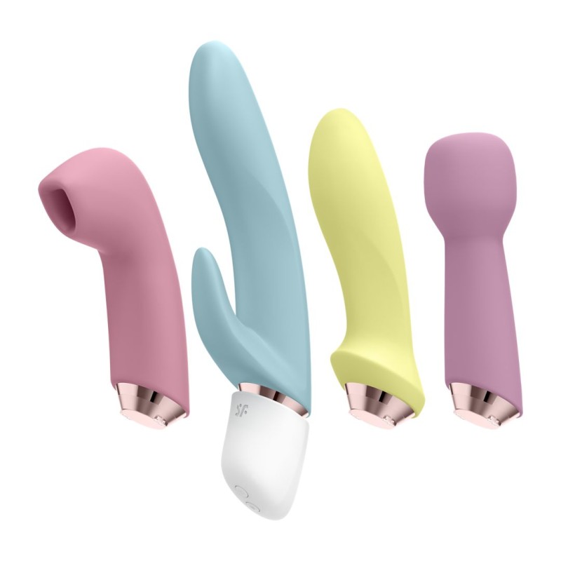 Pack vibromasseurs Satisfyer Marvelous four - Multicouleur Taille unique - Satisfyer - Vibrateurs Pack vibromasseurs Satisfyer Marvelous four - Multicouleur Taille unique - Satisfyer - Vibrateurs
