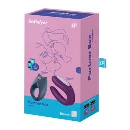 Partner box 2 - vibromasseur et cockring pour couples Taille unique Partner box 2 - vibromasseur et cockring pour couples Taille unique